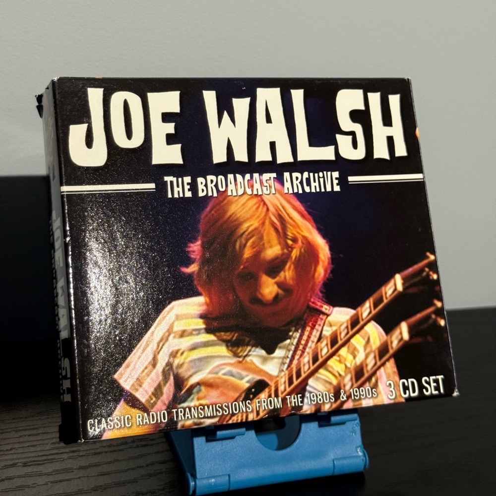 Joe Walsh THE BROADCAST ARCHIVE 2017 Rare 3 CD Box Set (Great Condition)